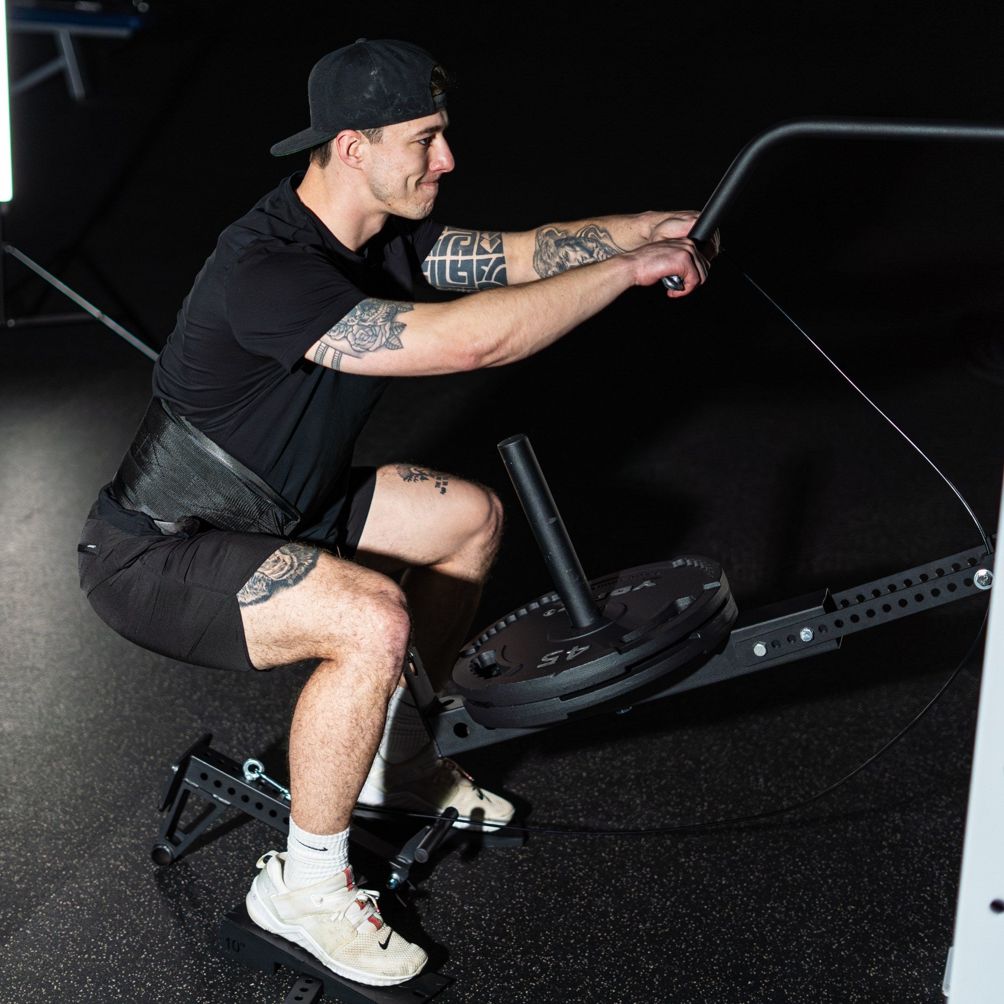 Belt Squat Kickstand