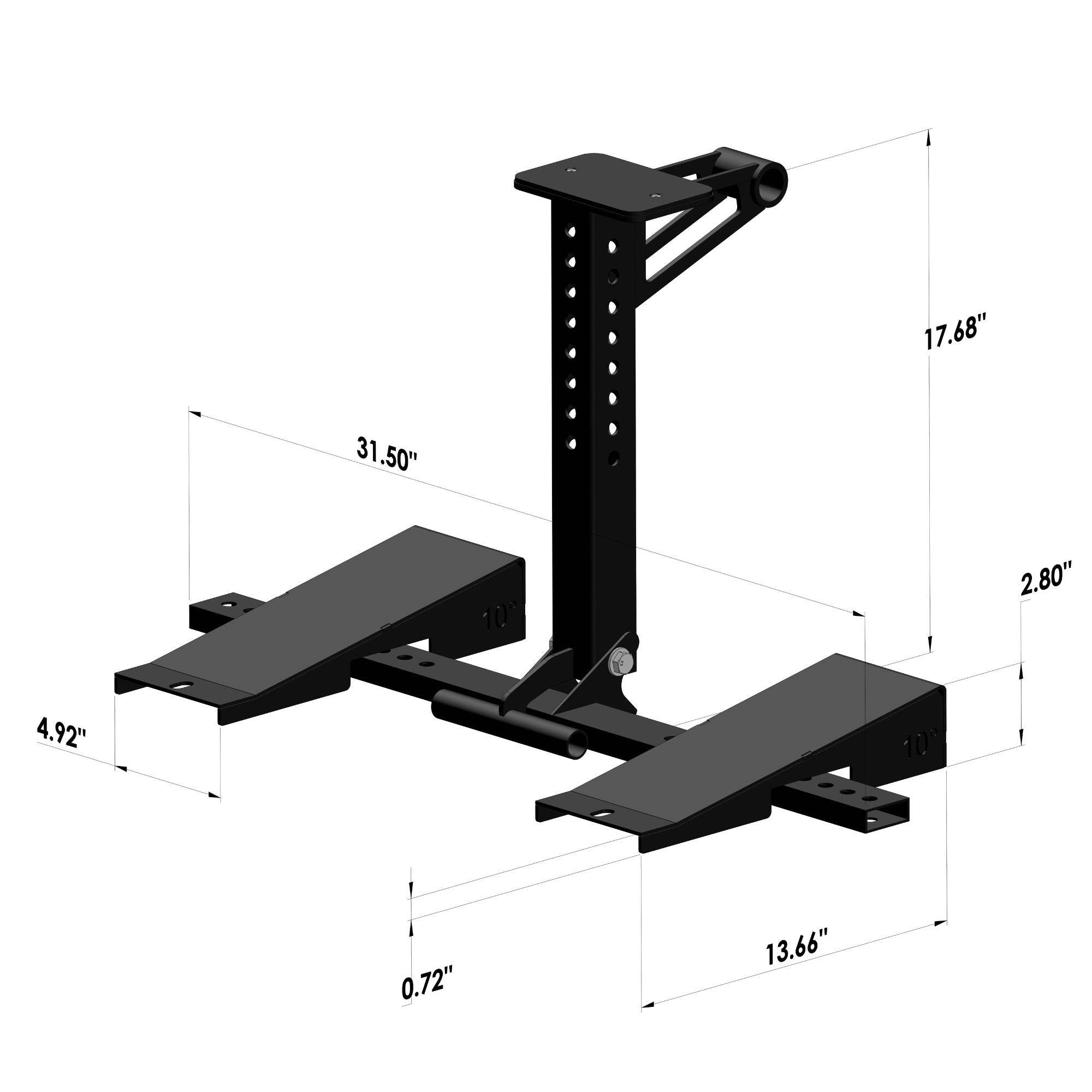 Belt Squat Kickstand